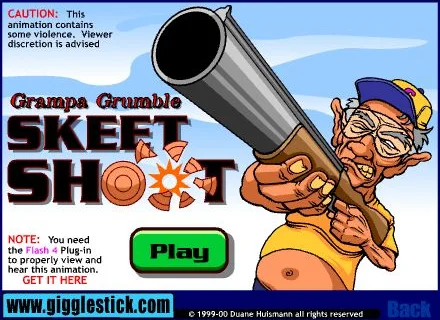 Grampa Grumble: Skeet Shoot