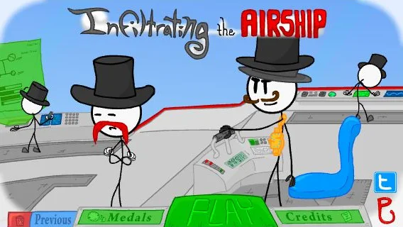 Henry Stickmin: Infiltrating the Airship