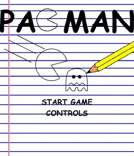 Pac-Man Scribble