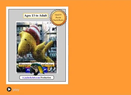 Thanksgiving Jigsaw